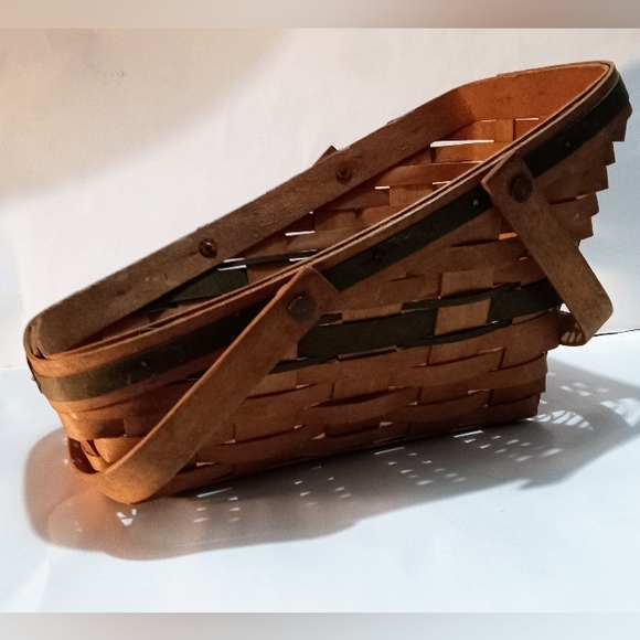 VTG • 1991 • Longaberger • Christmas Collection • Yuletide Traditions Basket - Picture 7 of 12